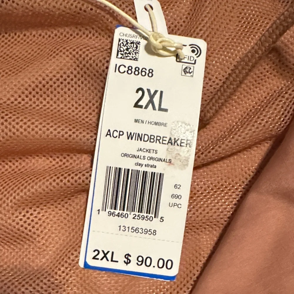 Adidas Original Men 2XL Windbreaker - Picture 3 of 9